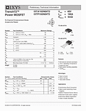 DataSheet IXTA160N04T2 pdf